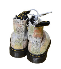Dr. Martens 1460 Pascal Kids Rainbow Boots Size US 7