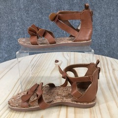 OshKosh B’gosh Sandals Children 13 Winonag Gladiator Brown Casual Open Toe Flats
