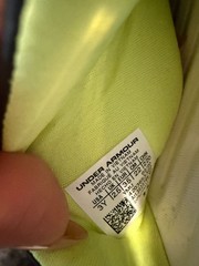 Under Armour Ignite VI Slide Sandals Black White Neon Yellow Size 3Y