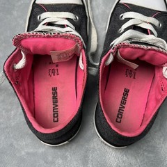 Converse CTAS Madison Ox Low Top Sneaker Shoe Size 13.5 Grey/White/Pink 659241F