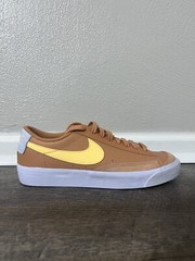Nike Blazer Low ’77 (GS) Amber Brown/Melon Tint Sneaker 7Y/Women 8.5 DA4074 200