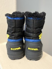 Sorel Commander Snow Winter Boots Infant/ Toddler Size 3 Waterproof Insulated