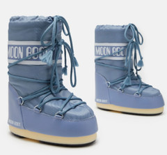 Moon Boot Jr Icon Nylon Elephant Grey Kids EU 23/26 US 7J/9.5J