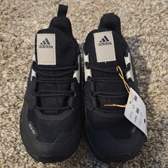 Size 11K Kids – adidas Terrex Trailmaker Black/Gray Mesh Water Resistant