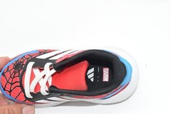 adidas Kids Marvel Spider-Man Run Falcon Elastic Lace Sportswear Shoes (Toddler)
