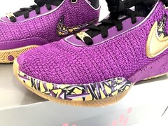 Nike LeBron XX SE Vivid Purple/Metallic Gold FD0207-500 Size US 5Y NEW