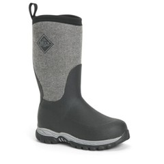 Muck Kid’s Rugged II Boot – Black/Herringbone