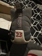 Air Jordan 12 Retro Size 6Y GS Cool Grey White Nike 153265-012 Retail $110