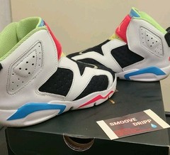 Jordan 6 Retro Little Flex ( PS ) ( White ) ( Size 3Y ) ( Authentic ) ✅️