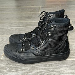 Converse Chuck 70 Tech Hiker High Top Sneakers Triple Black Shoes Kids Youth 5