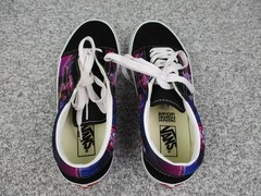 Vans Old Skool Shoes Youth Size 6 KPop Demon Hunters Black Purple VN000ECU