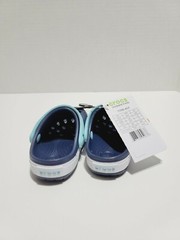 Crocs Crocband II Clogs c4/5 Navy Ice Blue New With Tags