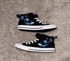 Converse Chuck Taylor All Star Space Rocket High Top Sneakers Kids Youth Size 2