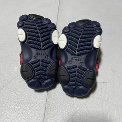 NWOT Crocs Marvel Team Spider Man All Terrain Kids Clogs Sandals Red, Size 5c