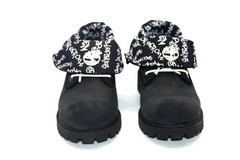 TIMBERLAND JUNIORS BOOT ROLL TOP AVELAGRAFF BLACK 37938 SIZE 6