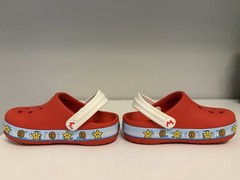 Super Mario Kid Crocs Size C7