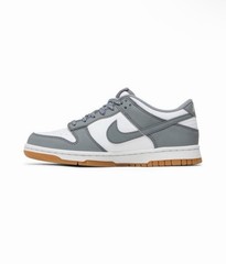 NEW Nike Dunk Low Reflective Grey White Silver SB RARE 2023 FV0374-100 Size 5 7