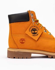 Timberland 6-Inch Premium Waterproof Boots Pre-School Youth Size 3