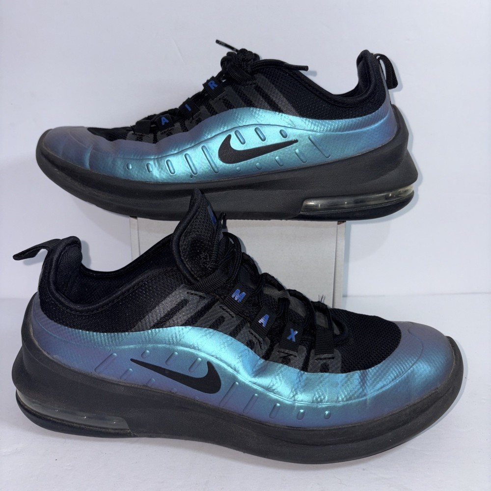 Nike Air Max Axis Premium ‚Throwback Future‘ Black Blue Shoes AH5222-007 Size 6Y