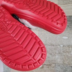 Crocs Classic Lined Santa Clogs Sz C5 5 Childrens Sandals Christmas Holiday