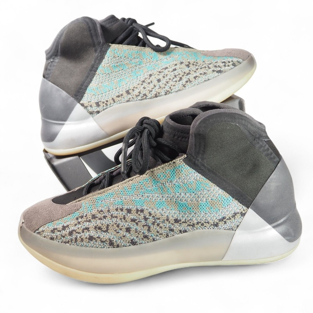 Adidas Yeezy Quantum ‚Teal Blue‘ Lifestyle Sneaker G58864 Youth 6.5 Women’s 7.5