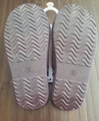 Kids Puffer Slippers Unisex Size S (13-1) Blue Charlie Wondershop At Target NWT