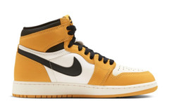 Jordan 1 Retro High OG (GS) ‚Yellow Ochre‘ Black Sail FD1437-701 Kids Sz 5-7 Air