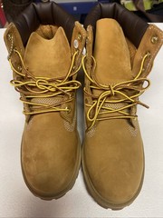 Juniors Timberland Premium 6″ WP Boot – Wheat Nubuck TB 012909 713 Size 4