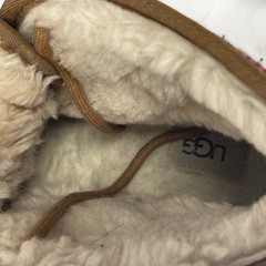 UGG NEUMEL II TARTAN CHESTNUT/RED PLAID YOUTH KIDS CHUKKA BOOT SZ 6Y 7.5W – 8W