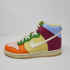 Nike Dunk High multicolor orange and yellow DZ5638-500 GS Size 6.5Y