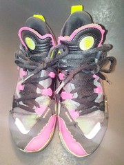 Jordan ‚Why Not?‘ ZER0.5 Raging Grace Black Gray Pink Shoes DO8967-002 Youth 5.5