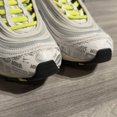 Nike Air Max 97 GS Just Do It Volt Reflective Logos Youth 6Y 921522 108 Minty