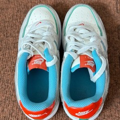 Nike Air Force 1 Low Kids Sneakers Multi-Color Suede Leather FQ8351-110 12.5C