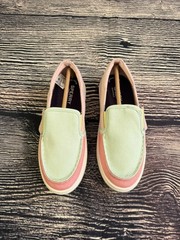 NIB SPERRY Top Sider Salty Washable/Multi Pastel Girl Size 12M