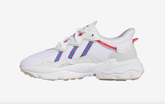 adidas Originals Ozweego J Red Blue White ID7966 Size 5Y-5.5Y Unisex Kids Women