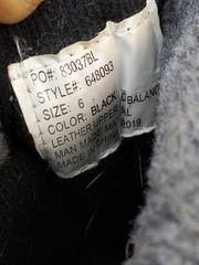 Laska Boots Womens Size 6 Black Leather Zip Ankle Snow Fur Lined Winter Warm