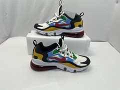 Nike Air Max 270 React BG – DB5938 – Youth Size 7 – Multicolor