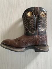 Lil‘ Durango Round Toe Western Boots BT200 Brown/Black Kids Size 3 M