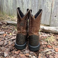 Dan Post Childrens Brown Leather Western Cowboy Boots PC2945 Size 12.5D