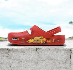 Crocs lightning mcqueen C-13 Child Limited Edition Light Up Disney Pixar.