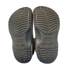 Crocs Kids Classic Clogs Rainbow Tie Dye Black Multi Color Slip On Shoes J1