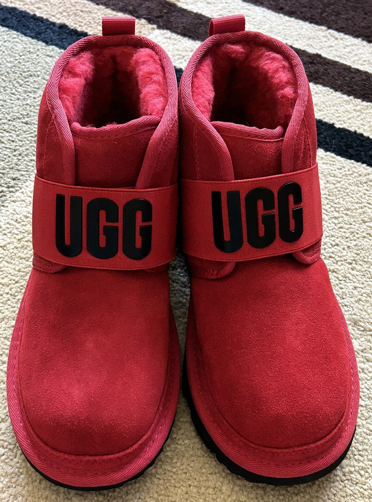 Ugg Classic Neumel II RED Big Kids Size 5 1110703K New