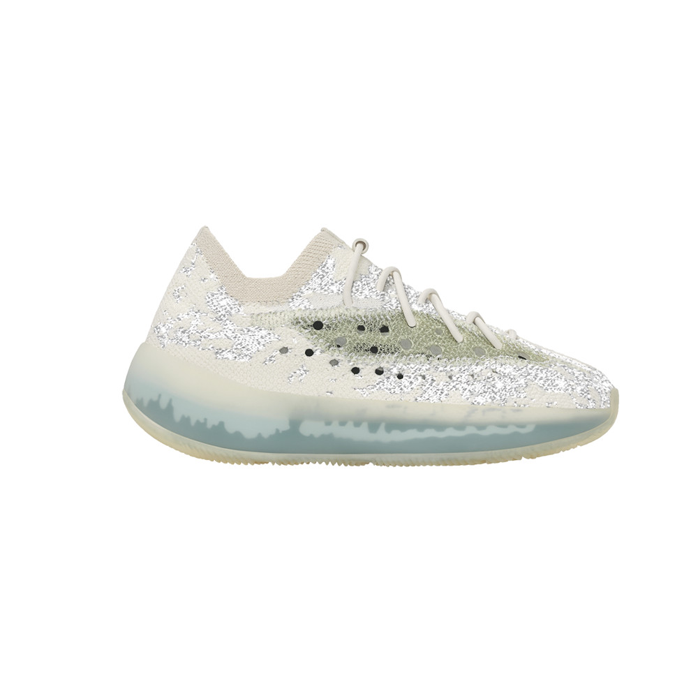 adidas Yeezy Boost 380 Slip On Youth Boys Off White Sneakers Casual Shoes GW03