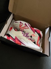 Jordan Why Not? ZER0.3 SE GS CN8107-101 White/Pink/Purple Sneaker 6Y