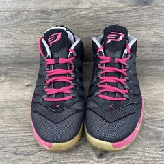 Nike Air Jordan CP3 IX GG Shoes Size 9.5 Y Black Pink 810877