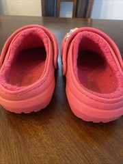 Crocs Lined Clogs Pink Unicorn Cat Bubble Gum Jibbitz Girls Size C10