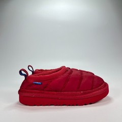 UGG Tasman LTA Red Slip On Outdoor Lined Puffer Slippers 1131810K Kids Size 13
