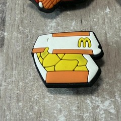 Mixed Food Lot of 4 Shoe Charms Crocs Jibbitz Mc Donalds Chick Fil A Dunkin D