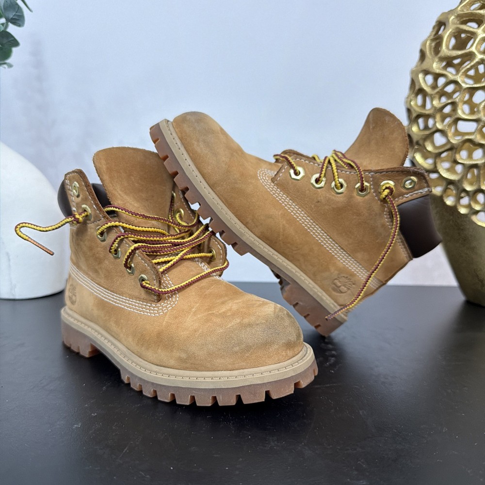 Timberland Premium Boots Toddlers 11 Tan 12809 A7539 Waterproof