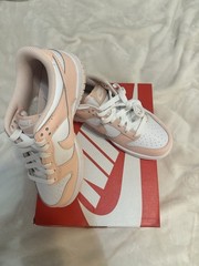 Nike Dunk Low Gs White Washed Coral 4Y Boys